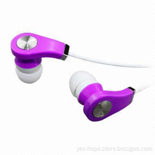 Top quality wholesale without mic purple headphones